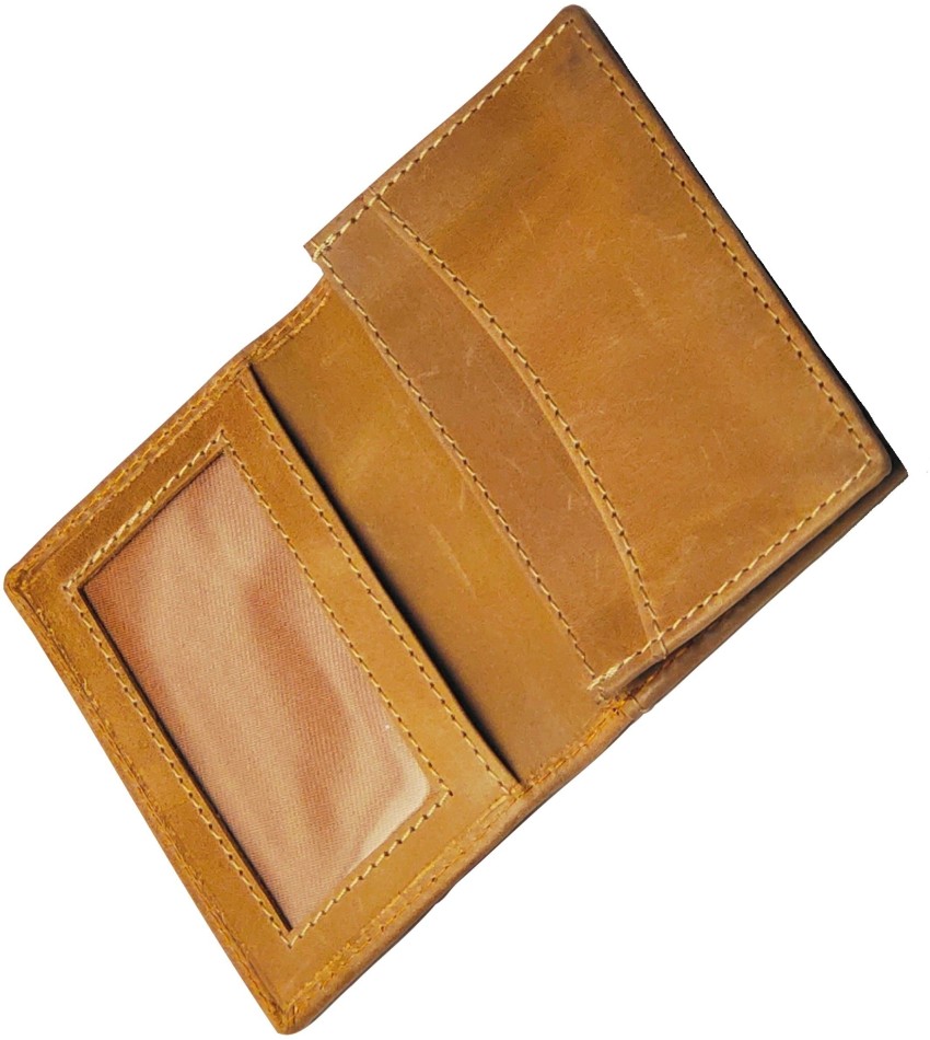 LIMERENCE Blocking Slim Bifold Genuine Leather