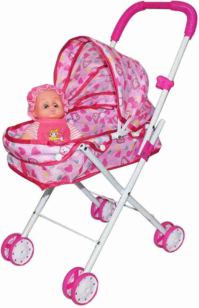 Baby born doll top pram