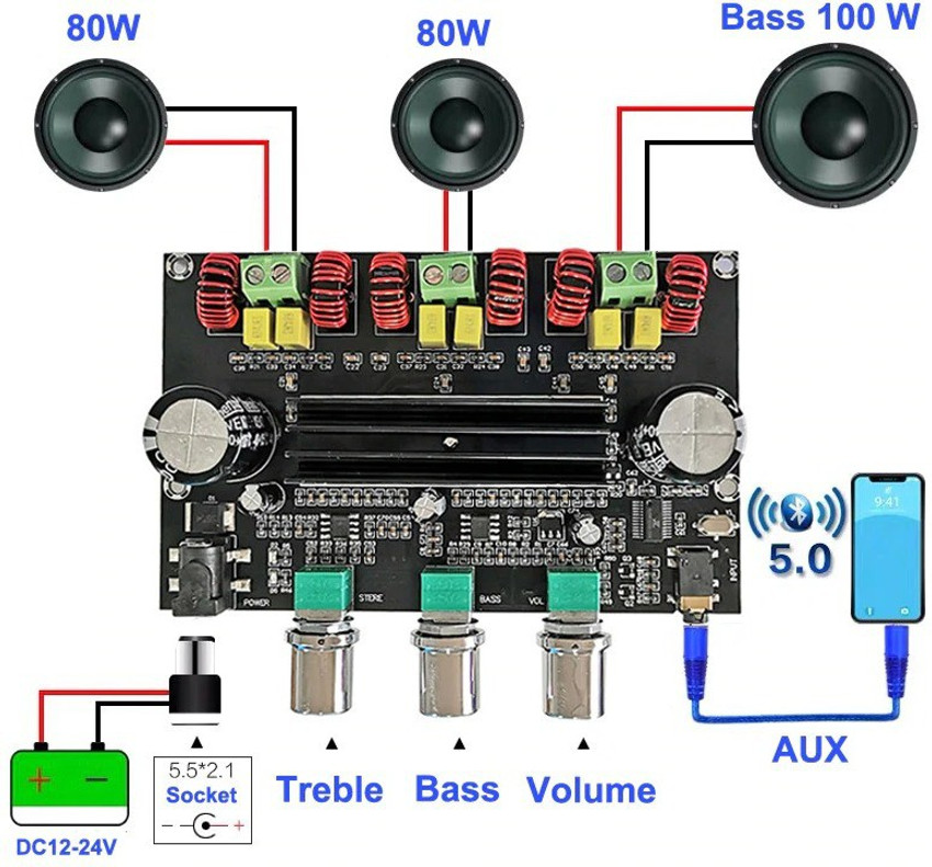 100 watt shop amplifier speakers