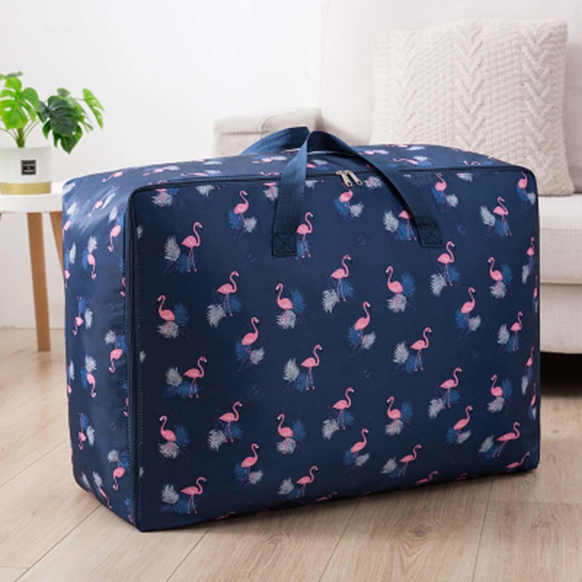 Blue Pillow Storage & Travel Bag