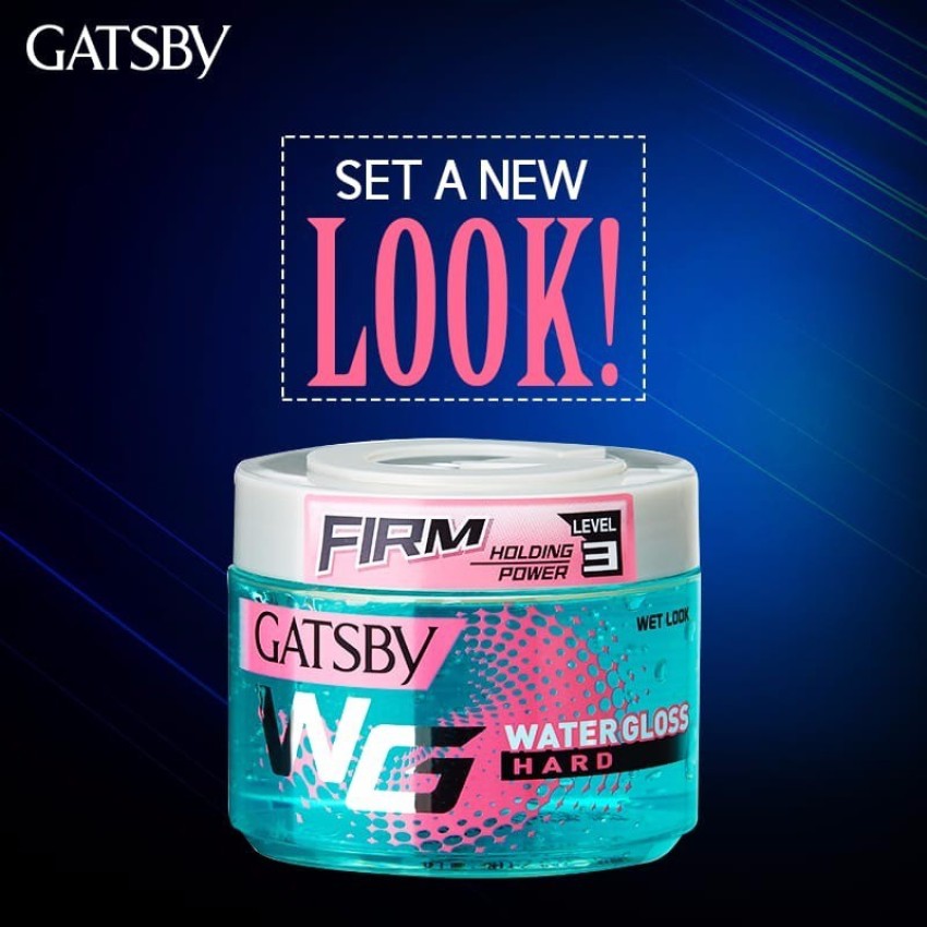 Gatsby hair sale gel wet look