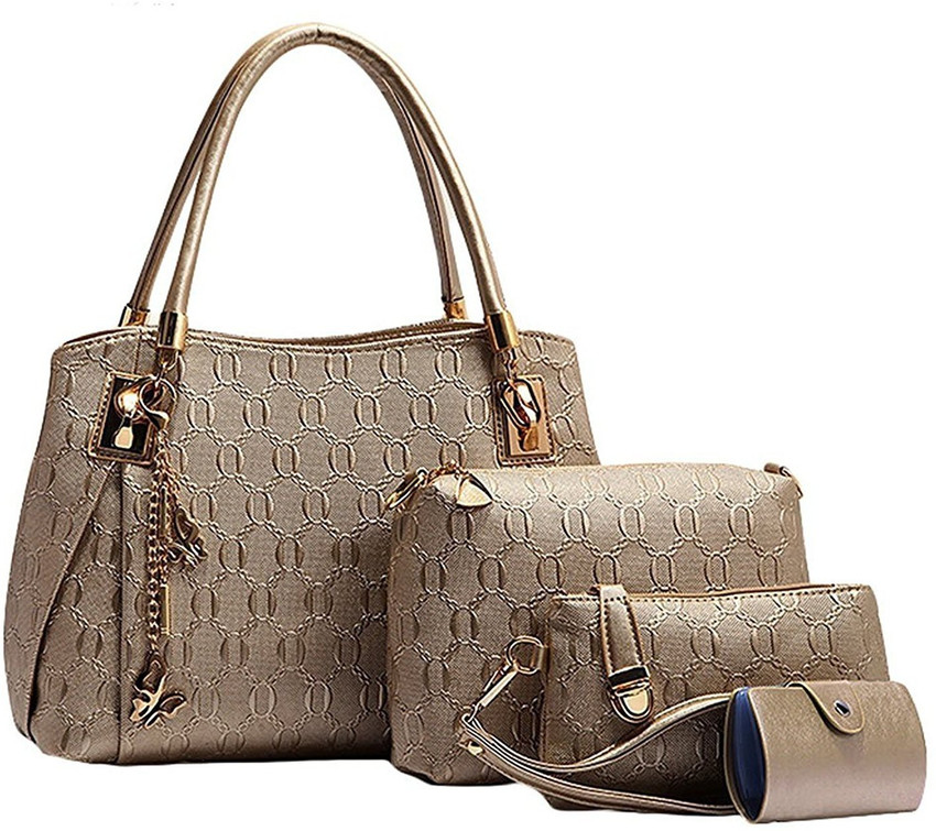 Buy VEZELA Women Gold Shoulder Bag Golden Online Best Price in India Flipkart