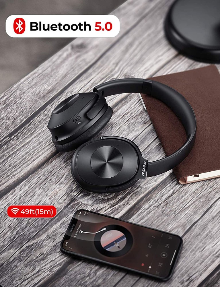 Mpow H5 Active Noise Cancelling Headphones ANC Over Ear Wireless