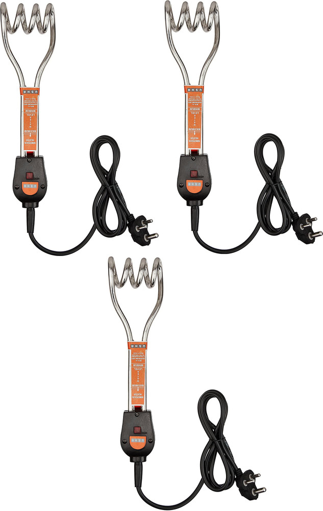 USHA Ir-2410 pack of 3 1000 W Immersion Heater Rod Price in India - Buy USHA  Ir-2410 pack of 3 1000 W Immersion Heater Rod online at Flipkart.com