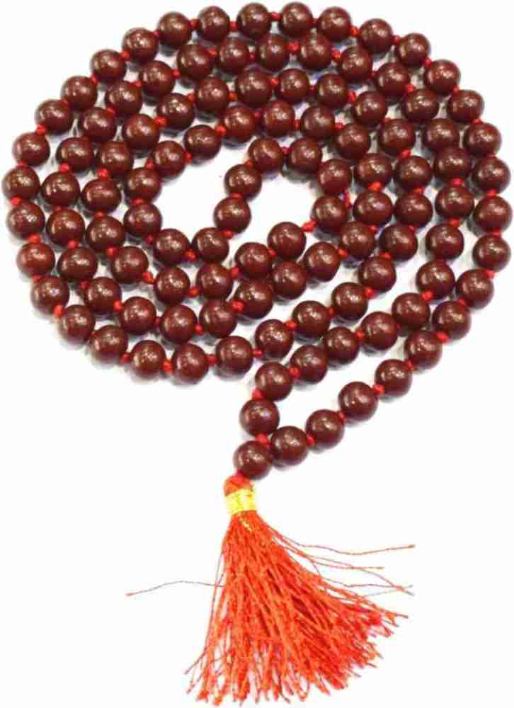 Red Sandalwood Mala Red Sandal Wood Necklace Natural 109 Beads In Mala  Energized