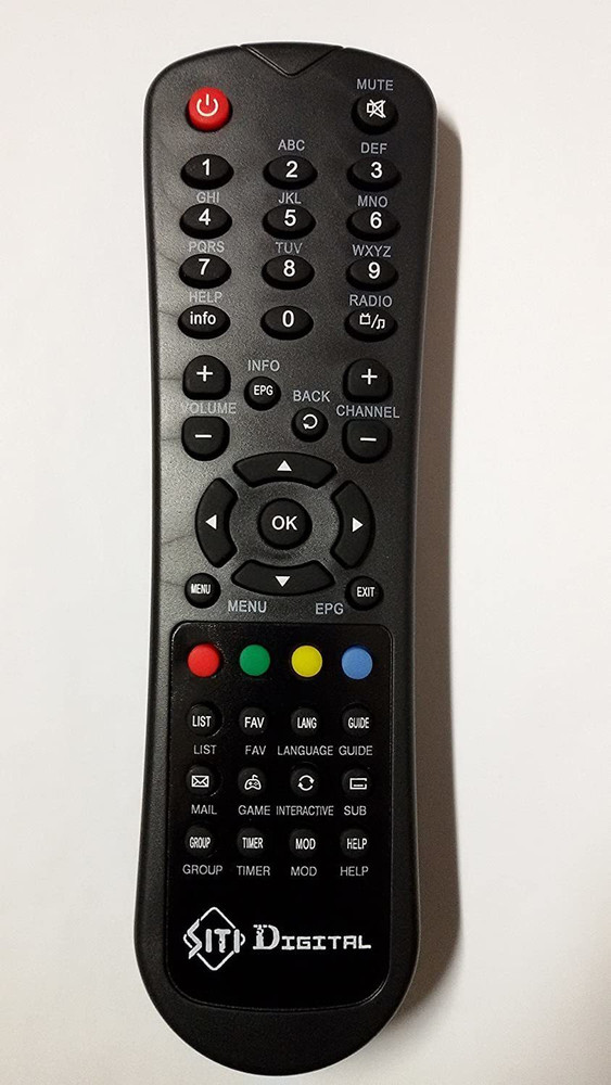 Siti hotsell digital remote