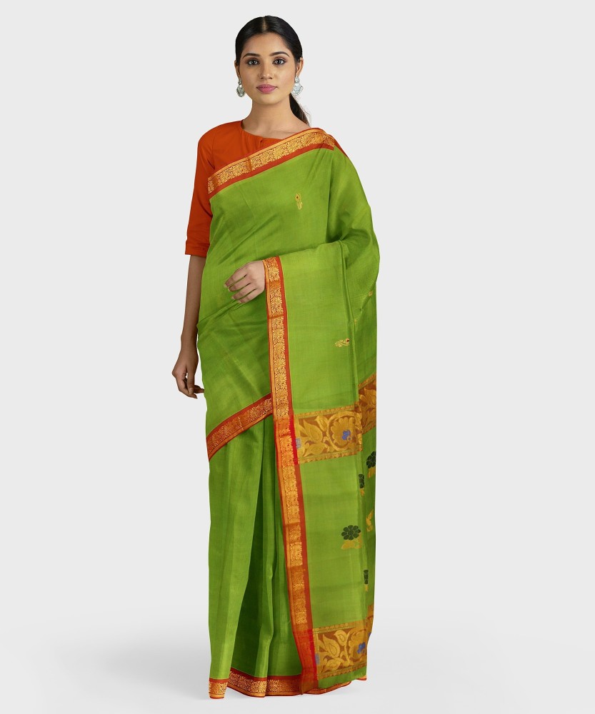 Buy viveri fashion Digital Print Kalamkari Pure Cotton Multicolor Sarees  Online @ Best Price In India | Flipkart.com