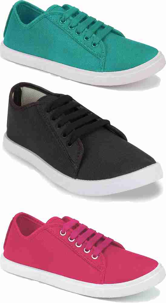 FOOTPAD Combo Of 3 Sneakers For Women Buy FOOTPAD Combo Of 3 Sneakers For Women Online at Best Price Shop Online for Footwears in India Flipkart