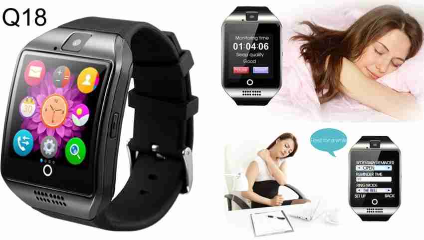 cogear Q18 Black Smartwatch 001 Smartwatch Price in India