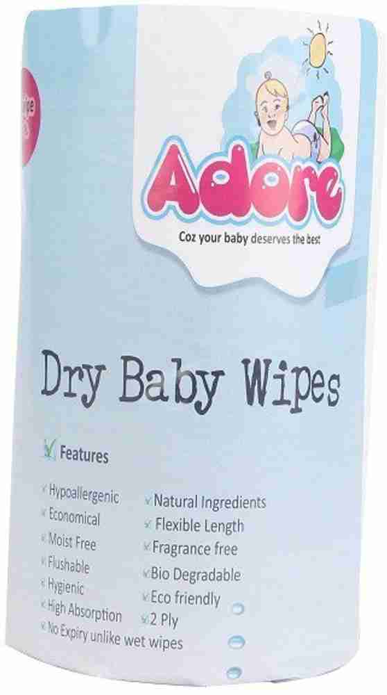 Dry baby wipes store