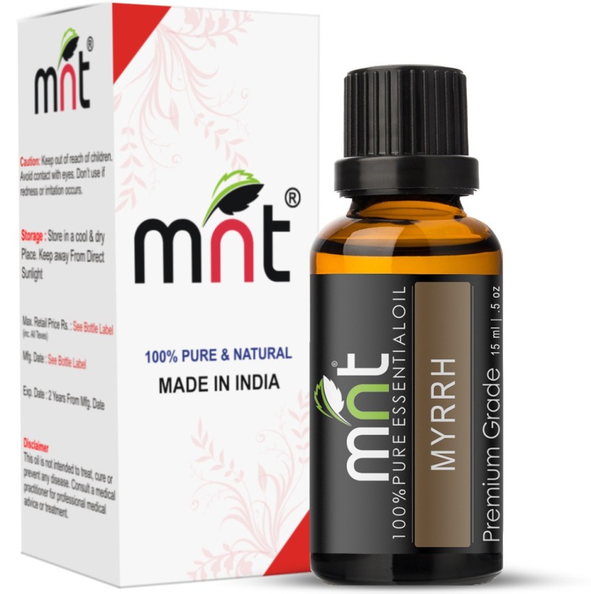 Frankincense and Myrrh Essential Oil 10 ml. 100% Pure Undiluted Therapeutic  Grade. Value Pack 1 of Each
