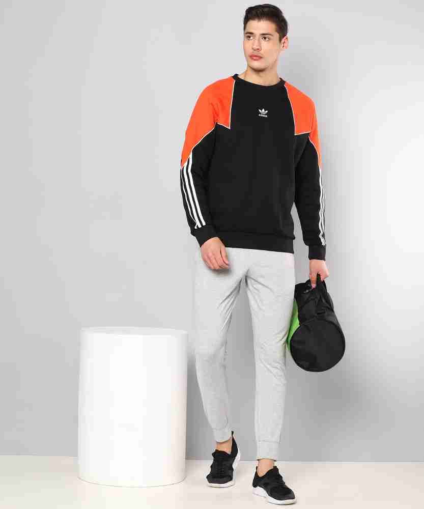ADIDAS ORIGINALS Full Sleeve Color Block Men Sweatshirt