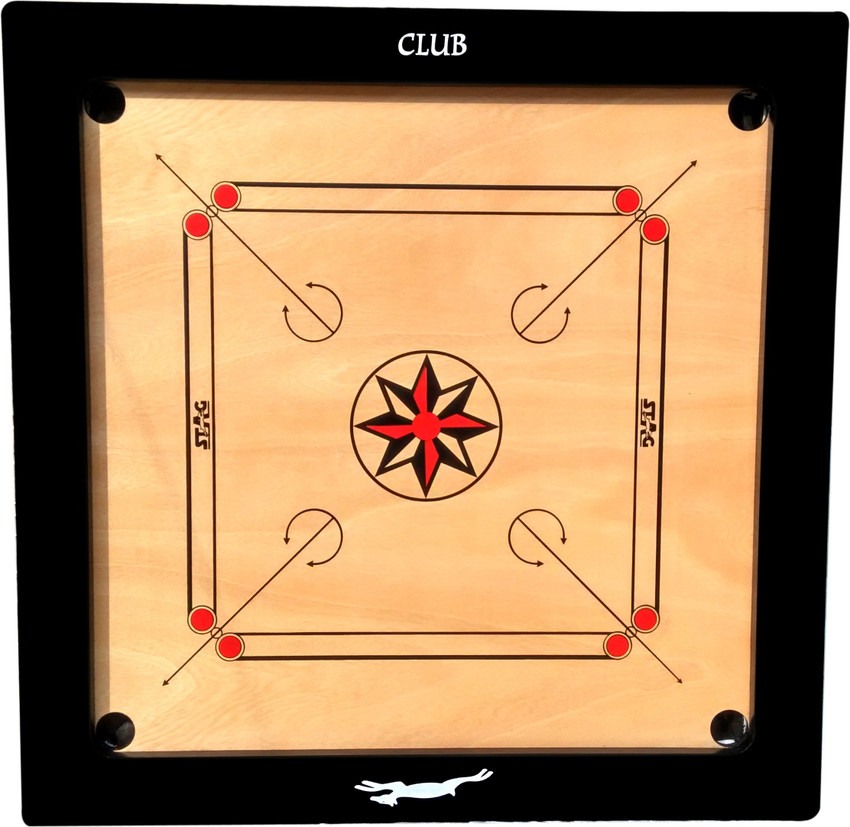 STAG CLUB Carrom board 10.16 cm Carrom Board
