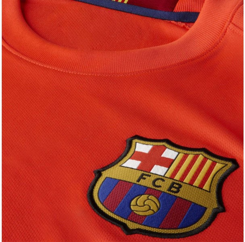 Navex Navex Football Jersey Club Barcelona Orange Short Sleeve Ket