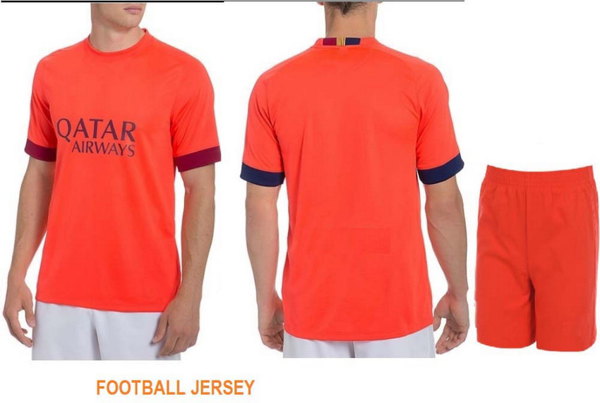 Barcelona orange football kit discount
