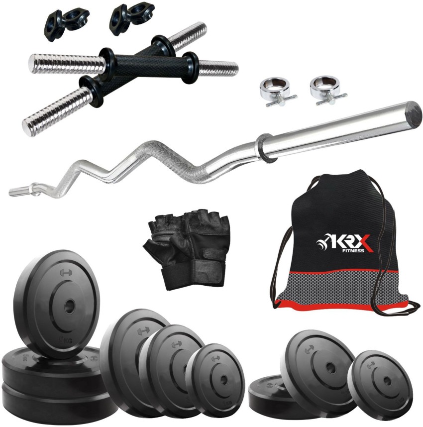 KRX 32 kg COMBO 4 Home Gym Combo Price in India Buy KRX 32 kg