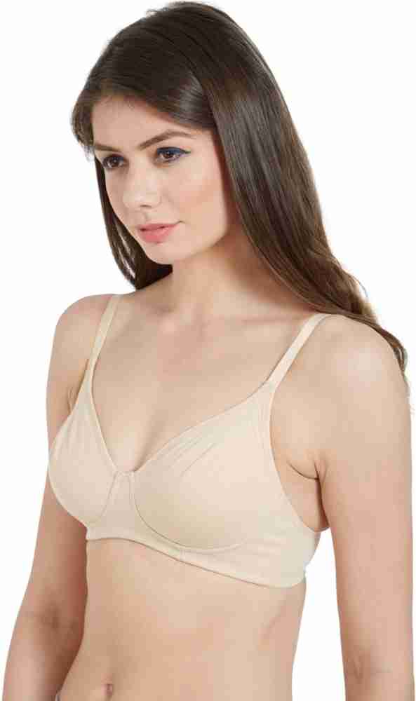 SOIE Woman's Full Coverage Minimizer Non-Padded Non-Wired Bra