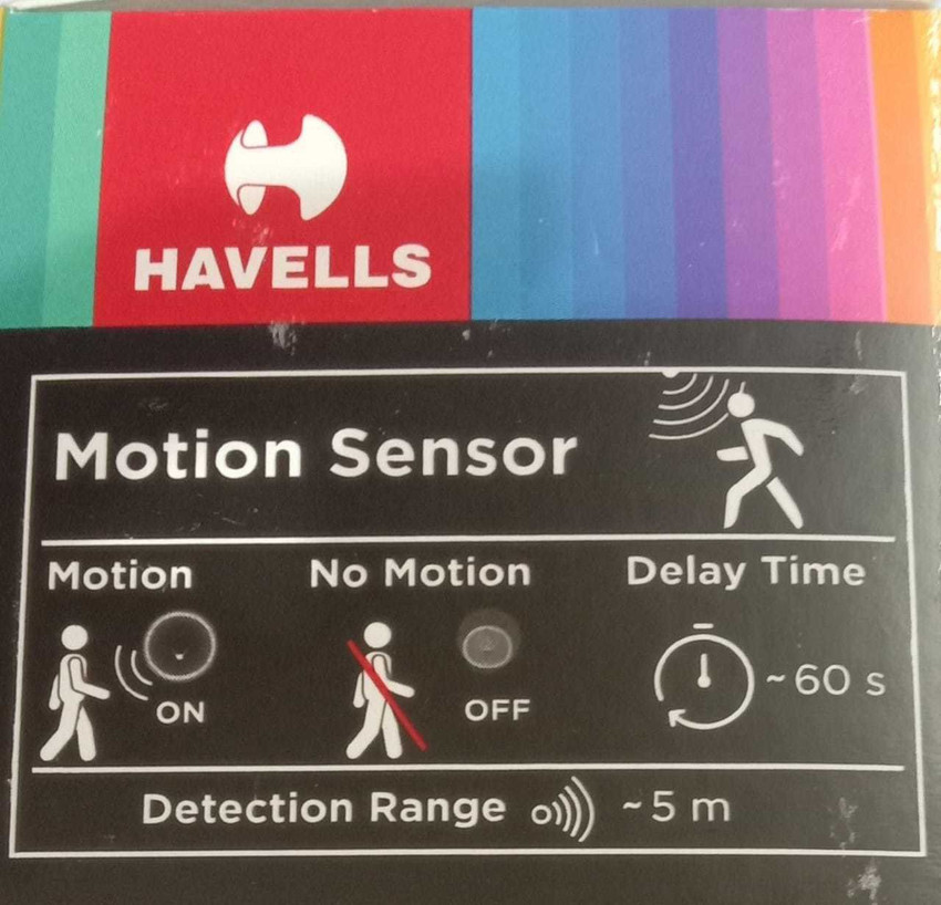 HAVELLS 9 W Motion Sensor Round B22 LED Bulb Price in India Buy HAVELLS 9 W Motion Sensor Round B22 LED Bulb online at Flipkart