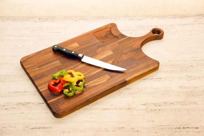 Buy HAZEL Wooden Rectangle Shape Vegetable Chopping Board - 18 X