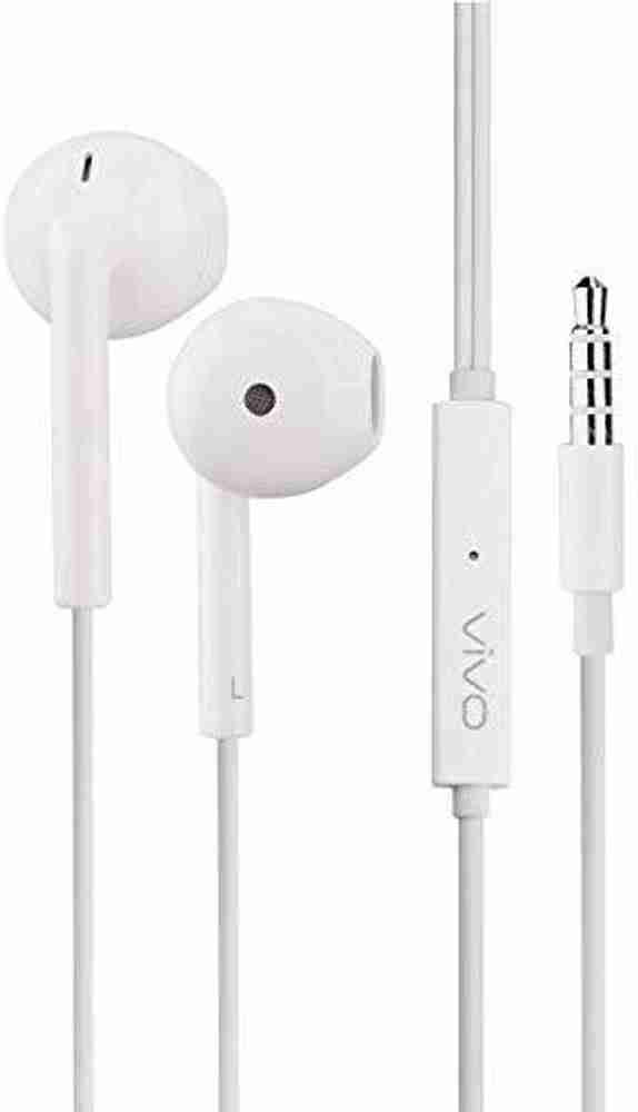 Vijay Vivo earphone white cable Wired Headset Price in India Buy