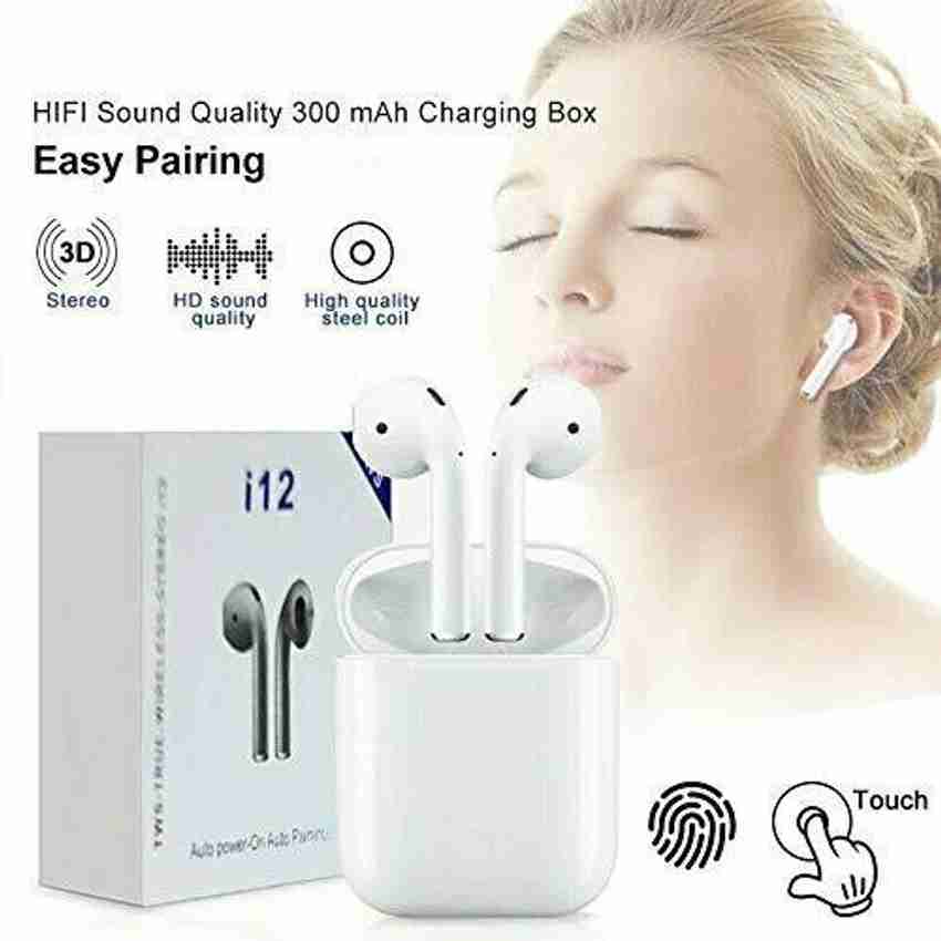 Bajor i12s Tws Bluetooth Headset Price in India Buy Bajor i12s