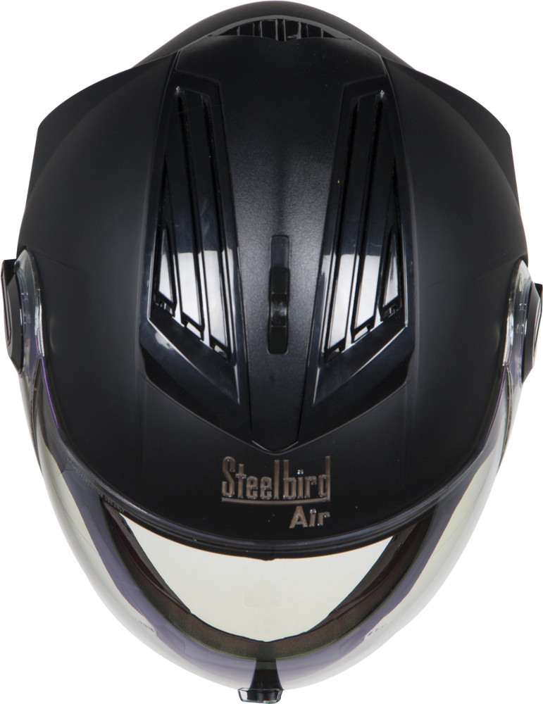 Steelbird Air SBA 2 CLASSIC BLACK CLEAR VISOR SIZE 60MM L