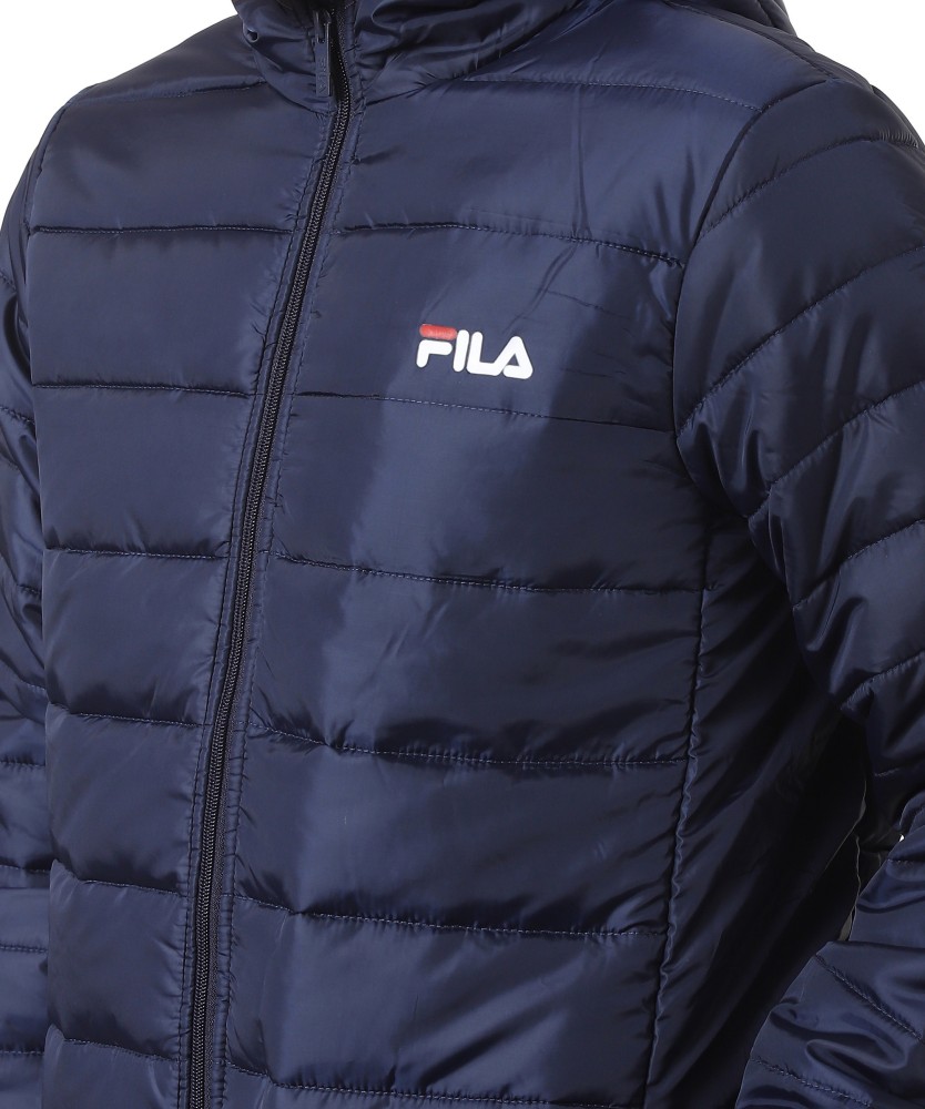 Buy Pink & Black Jackets & Coats for Women by FILA Online | Ajio.com