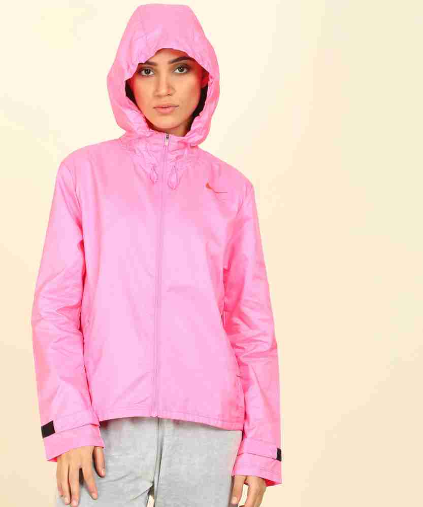 Nike cropped sales rain jacket