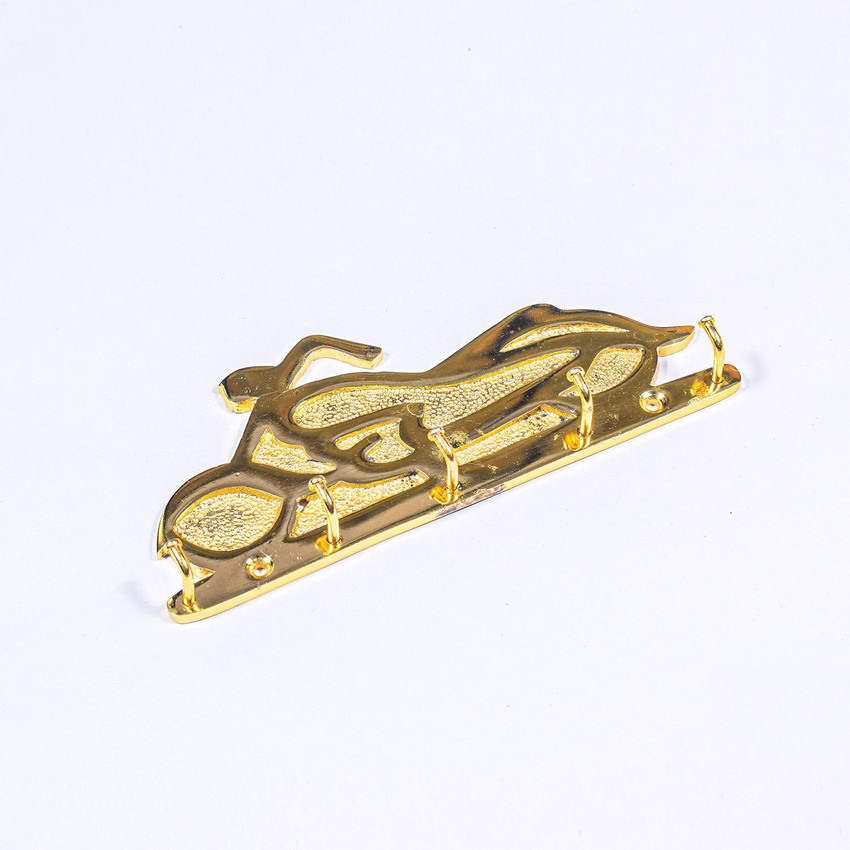 Kmartstore Brass Key Holder For Wall Key Hanger Bike Shape Golden Finish For Home Wall Decor Key Stand Key Rack Chabi Holder Brass Key Holder Price in India Buy Kmartstore Brass