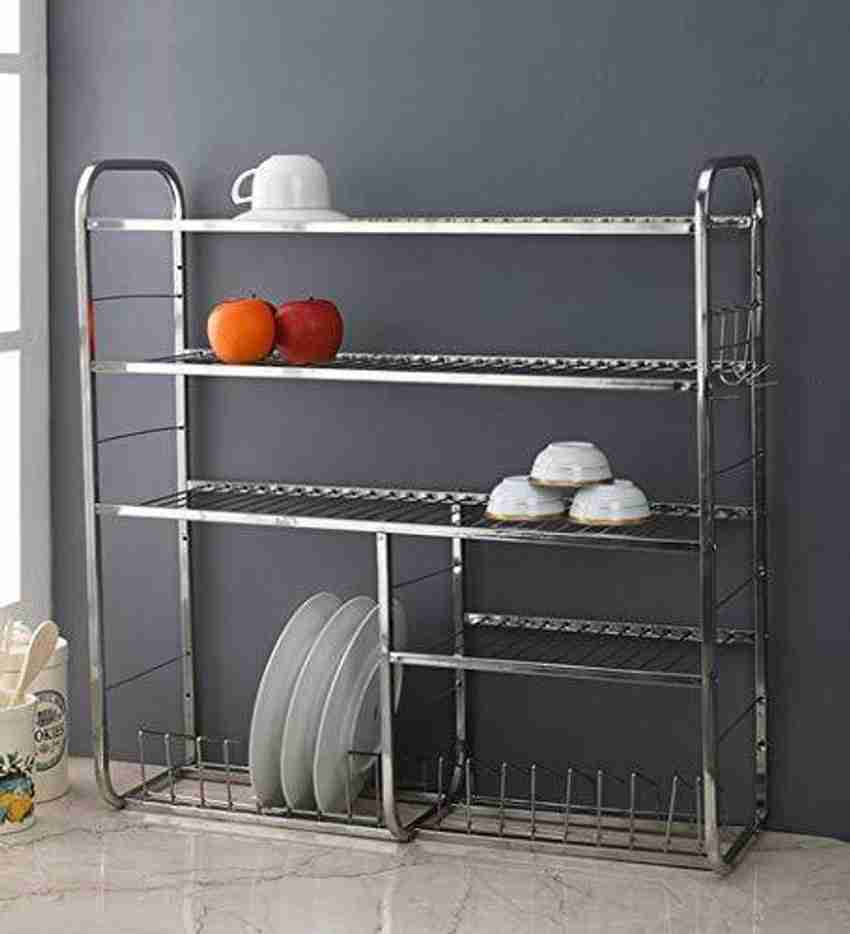 Bartan stand stainless steel deals