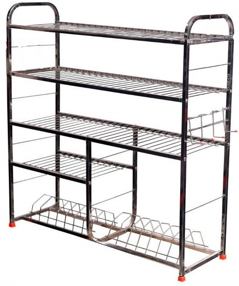 Bartan stand on sale steel wall