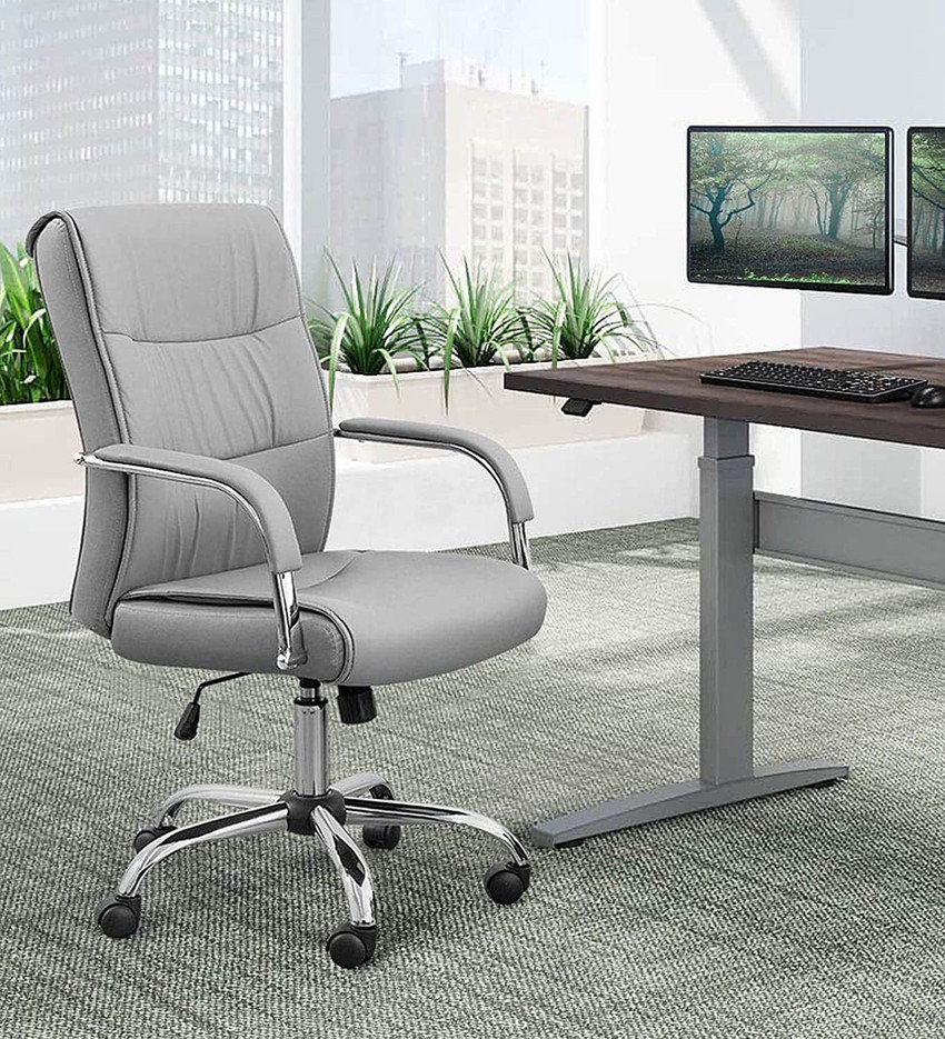 BAWARI Ergonomic Height Adjustable High Back Revolving Chairs for