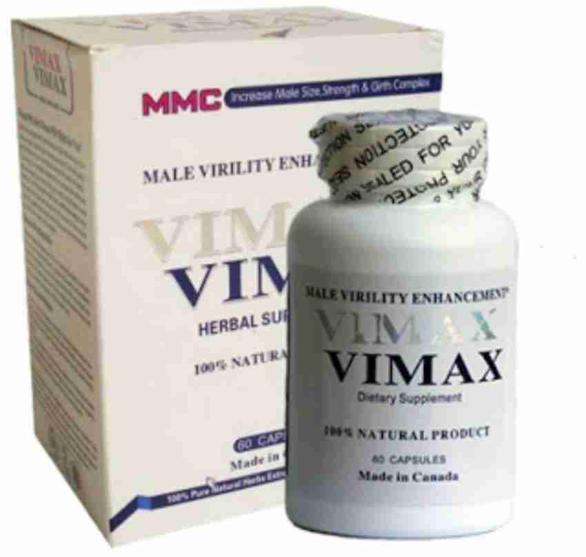 Riya Touch Vimax Dietary Supplement 60 Capsules Pet Health