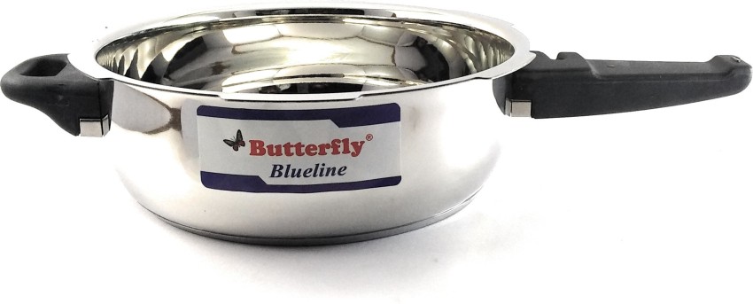 Butterfly blue line stainless discount steel pressure cooker 3 litre