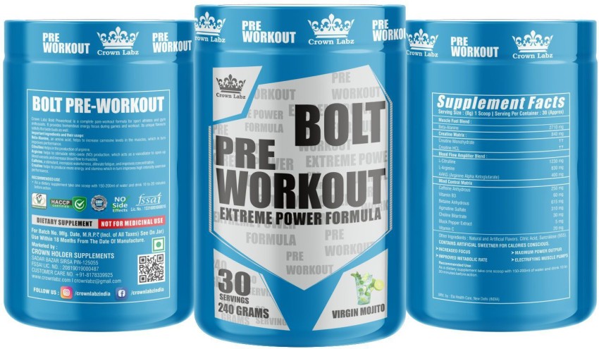 Bolt PRE WORKOUT