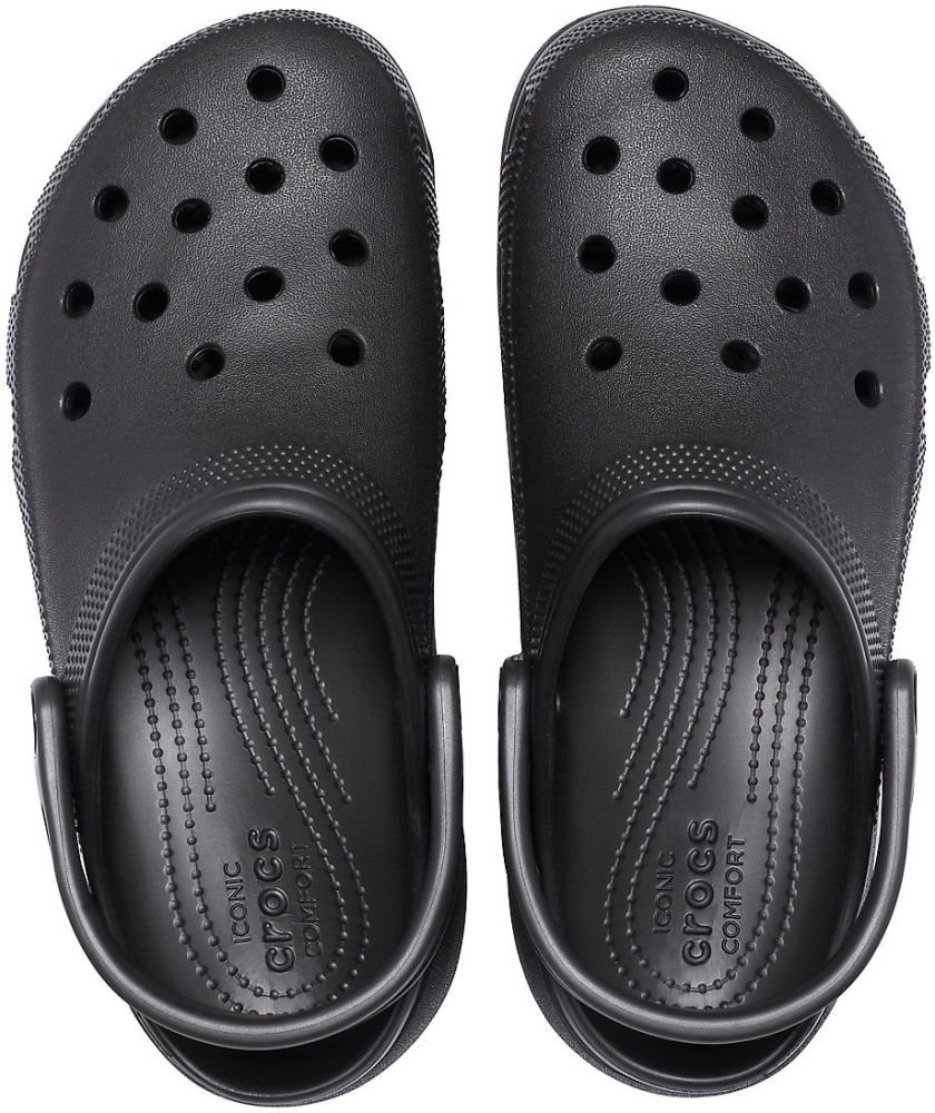 All sale black crocs