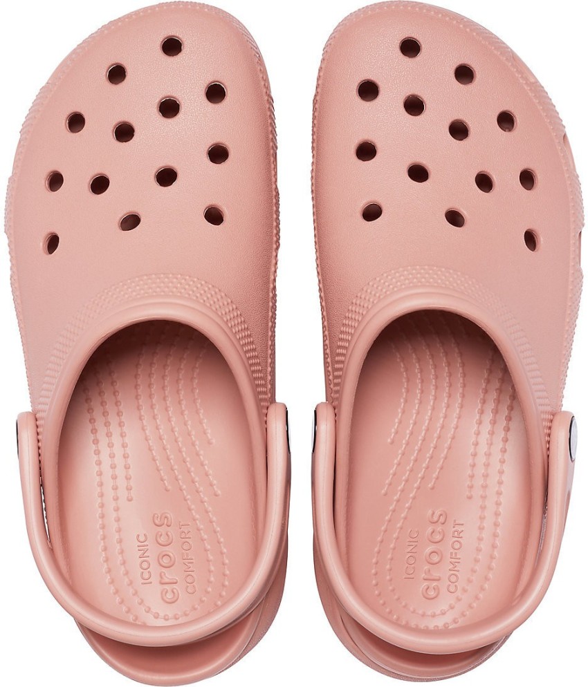 Pale pink women's online crocs