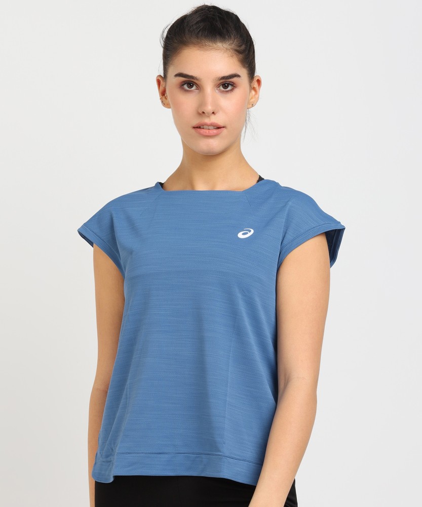 Asics t shirt sales womens