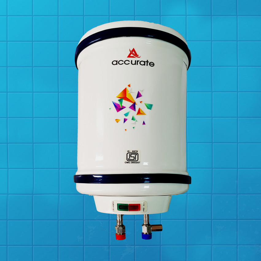 ACCURATE 10 L Storage Water Geyser (Electric With Special Anti Rust  Coating, White) Price in India - Buy ACCURATE 10 L Storage Water Geyser  (Electric With Special Anti Rust Coating, White) online