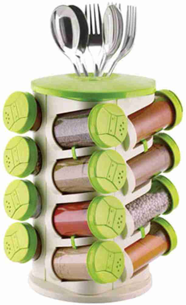 Trueware Kitchen Rack Plastic Spice Rack 16 jar Price in India Buy