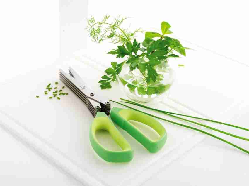 Mastrad Herb Scissors - 5-Blade Stainless Steel Herb Shears