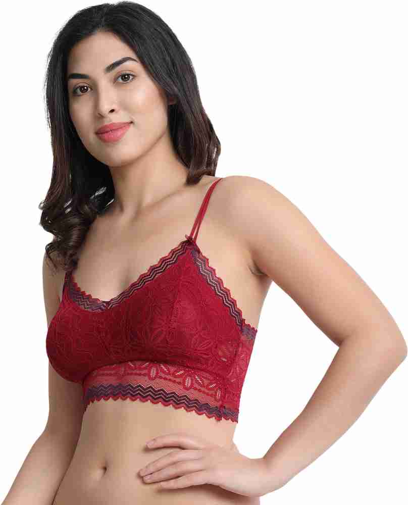 Lenriza Women Bralette Lightly Padded Bra - Buy Lenriza Women Bralette  Lightly Padded Bra Online at Best Prices in India