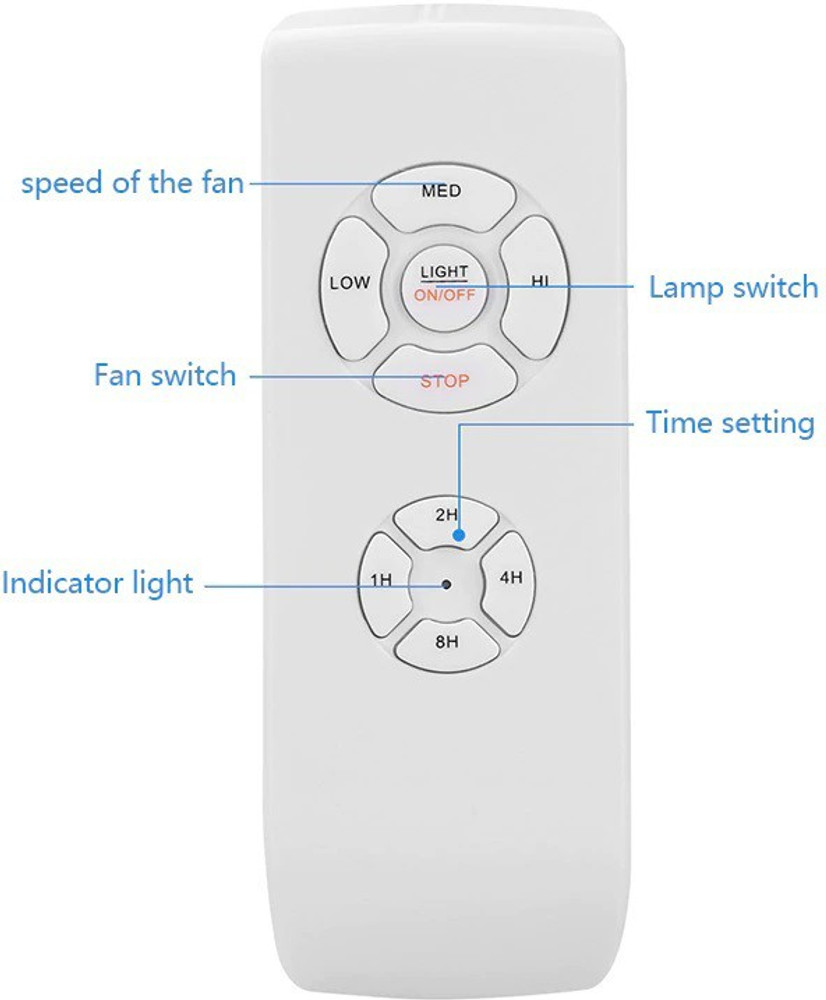 Universal Thermostatic Ceiling Fan And Light Remote Control Conversion