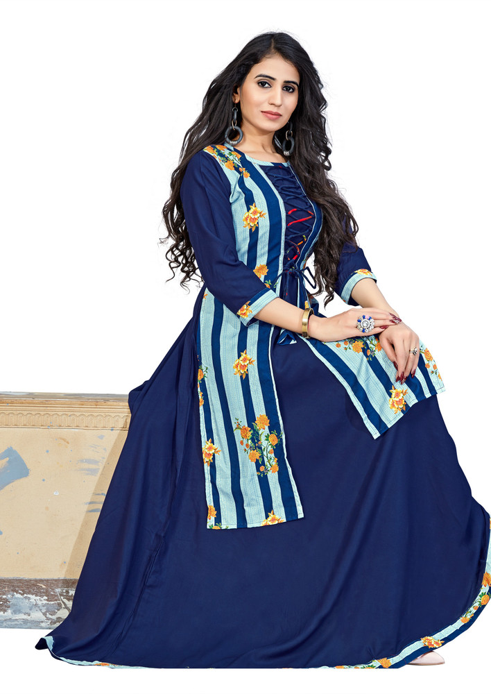 Westside Collection Flared A line Gown Price in India Buy