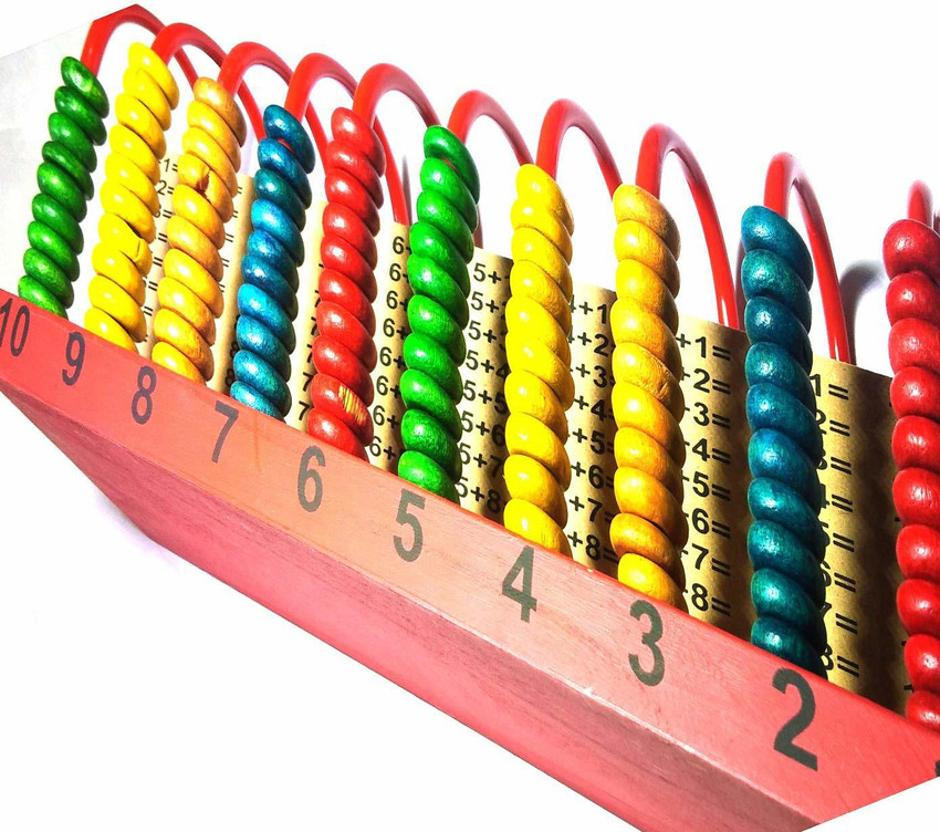 Counting deals beads abacus