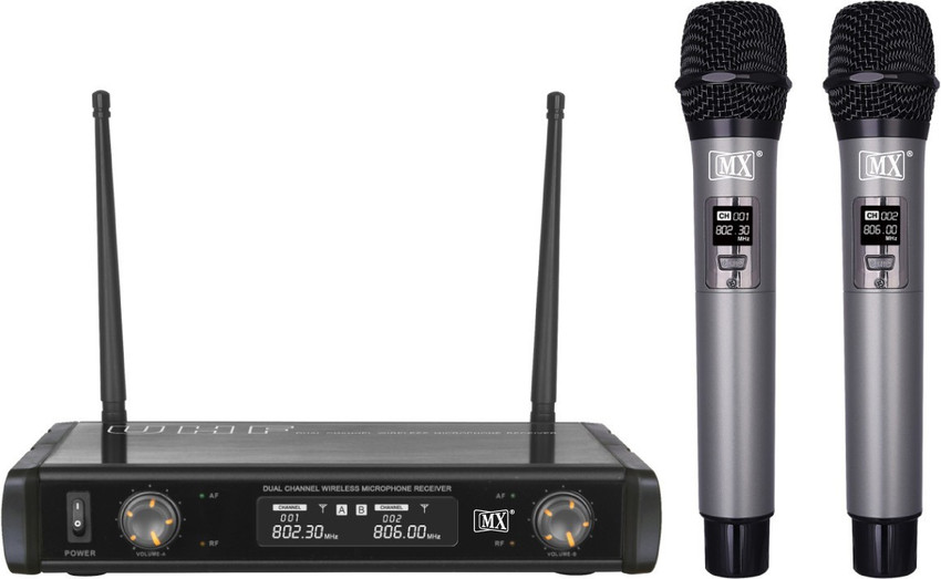 MX Professional UHF Series Wireless Cordless Microphones UHF