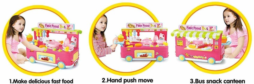 fast food bus toy