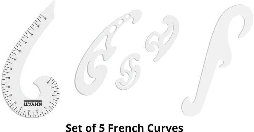 Transparent Single French Curves at Rs 5.5/piece in Roorkee