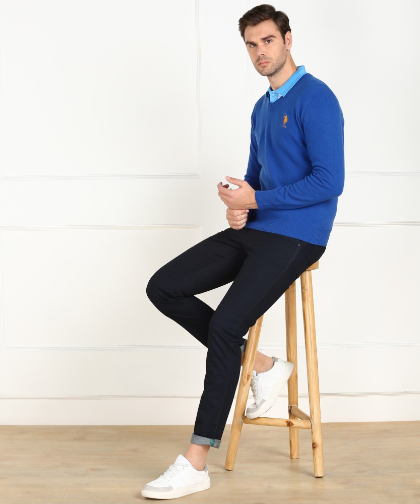 Us polo sweater on sale flipkart