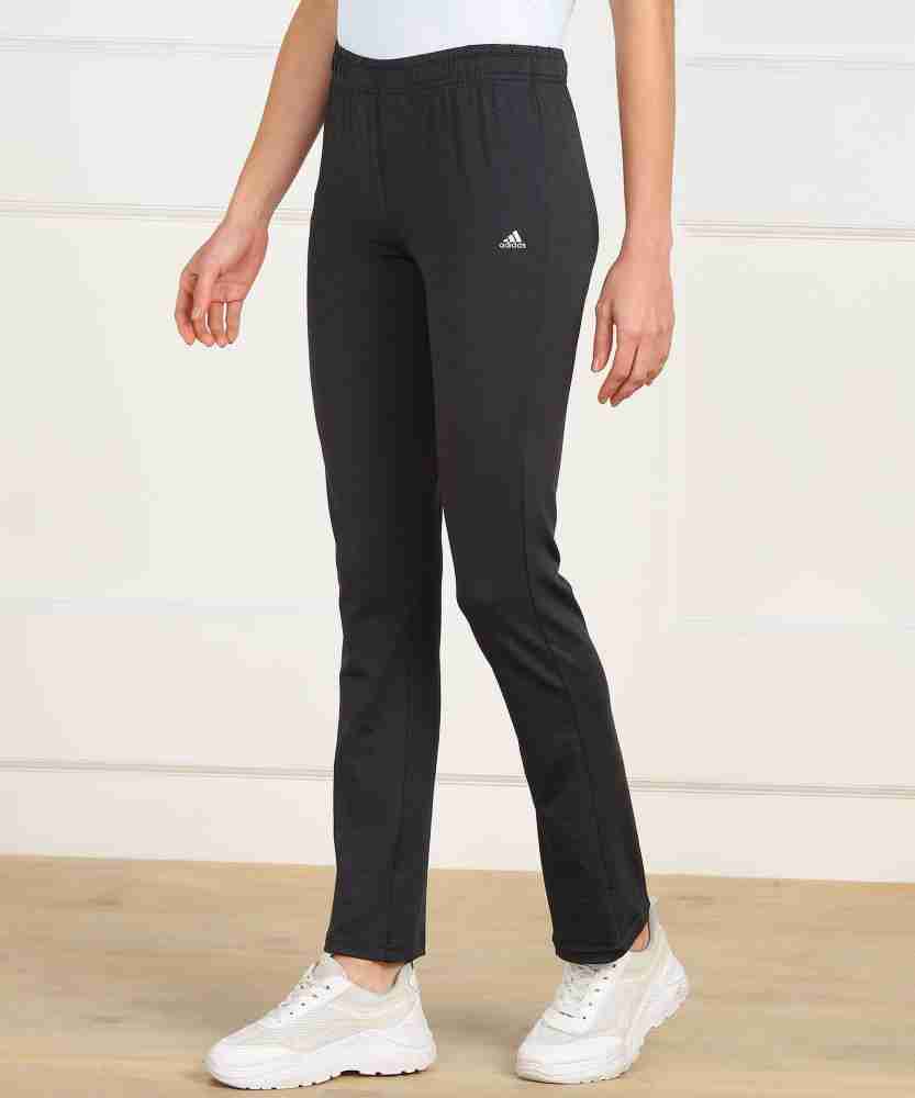 ADIDAS Solid Women Black Track Pants - Buy ADIDAS Solid Women Black Track  Pants Online at Best Prices in India